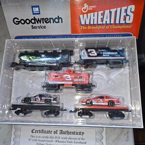 1997 Dale Earnhardt GM Goodwrench Wheaties Tribute Train Revell HO Scale NASCAR
